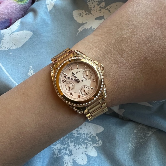 Michael Kors Rose Gold Watch authentic - Picture 6 of 10